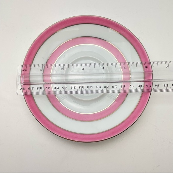 Raynaud Limoges Transat Rose Pink Tea Cup & Saucer - Picture 9 of 11